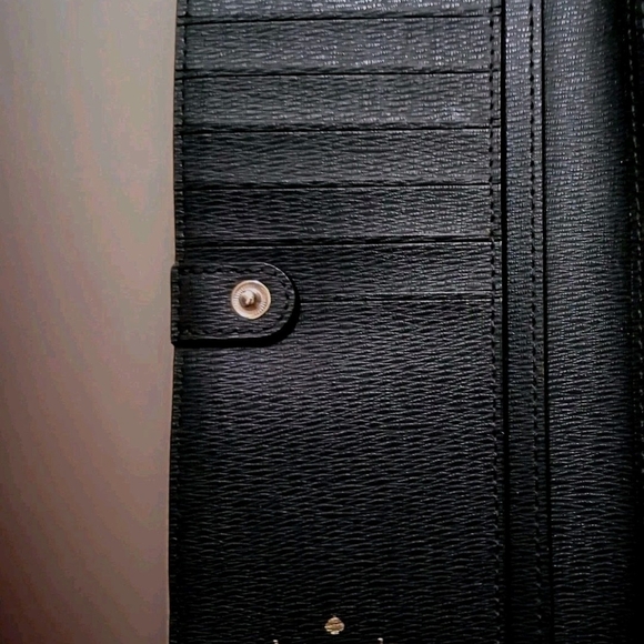 Kate Spade Darcy Large Slim Bifold Leopard Print Wallet - Picture 8 of 11